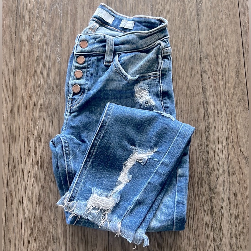 Mid-Rise Slim Fit Ankle Skinny